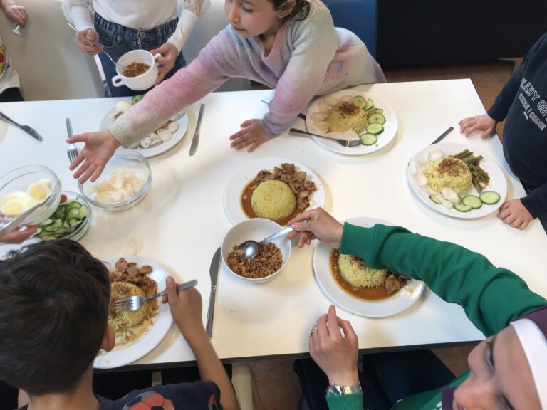 Samen eten met GoeieBuurt gezinnen